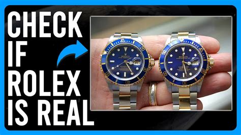 how do i know if my rolex watch is genuine|how to spot real Rolex.